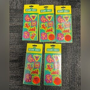 Vintage Sesame Street stickers